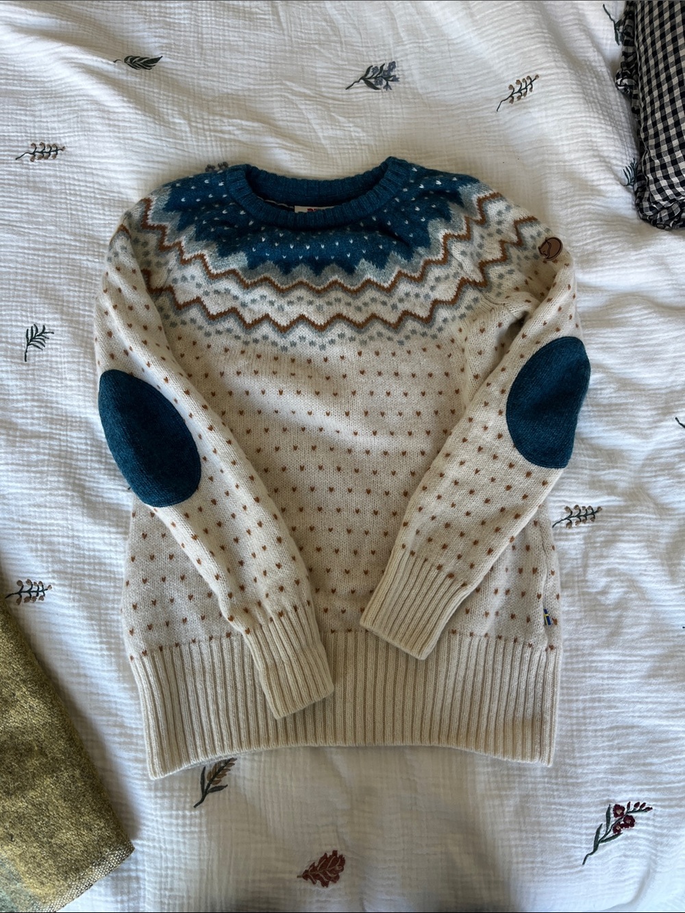 Fjallraven fair isle sweater